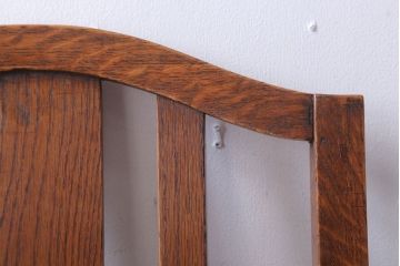アンティーク家具　イギリスアンティーク　オーク材!シンプルなチェア(2)