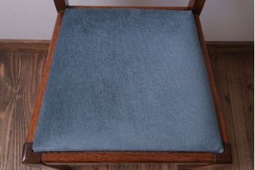 アンティーク家具　イギリスアンティーク　オーク材!シンプルなチェア(2)