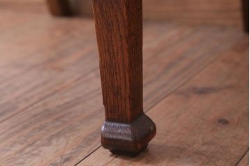 アンティーク家具　イギリスアンティーク　オーク材!シンプルなチェア(2)