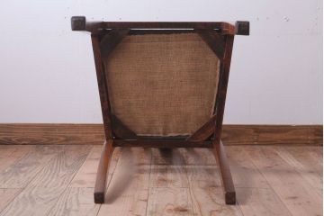 アンティーク家具　イギリスアンティーク　オーク材!シンプルなチェア(2)