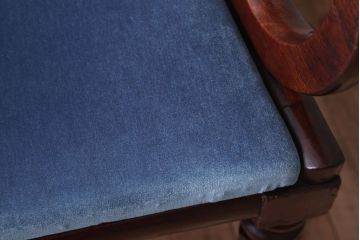 アンティーク家具　イギリスアンティーク　マホガニー無垢材!高級アームチェア