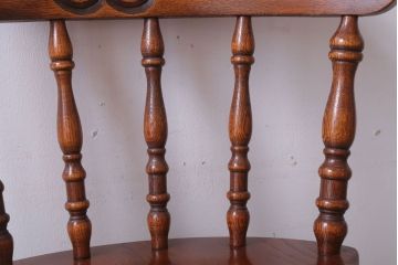 ヴィンテージ家具　イギリスビンテージ　重厚なウィンザーチェア(2)(ウインザーチェア)