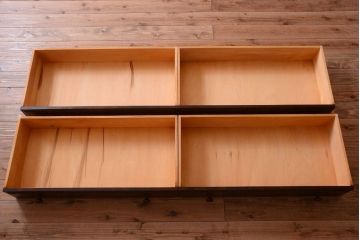 中古　北海道民芸家具　シックなチェスト(定価約24万円)(3)