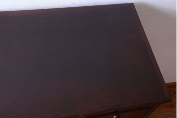 中古　北海道民芸家具　シックなチェスト(定価約24万円)(3)