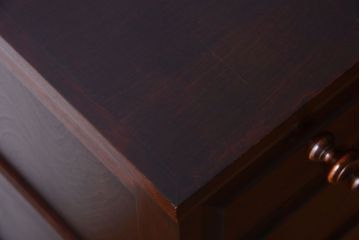 中古　北海道民芸家具　シックなチェスト(定価約24万円)(3)