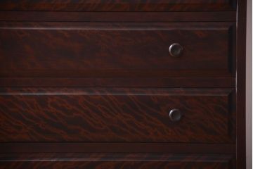 中古　北海道民芸家具　シックなチェスト(定価約24万円)(3)