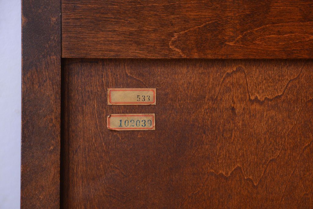 中古　北海道民芸家具　シックなチェスト(定価約24万円)(3)