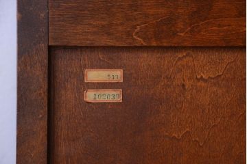 中古　北海道民芸家具　シックなチェスト(定価約24万円)(3)