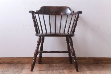 中古　松本民芸家具　91型　キャプテンチェア(3)