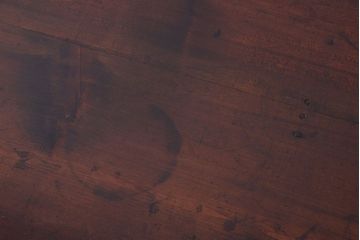 アンティーク家具　和製アンティーク　結霜ガラス入り!古い木の食器棚(収納棚・戸棚)