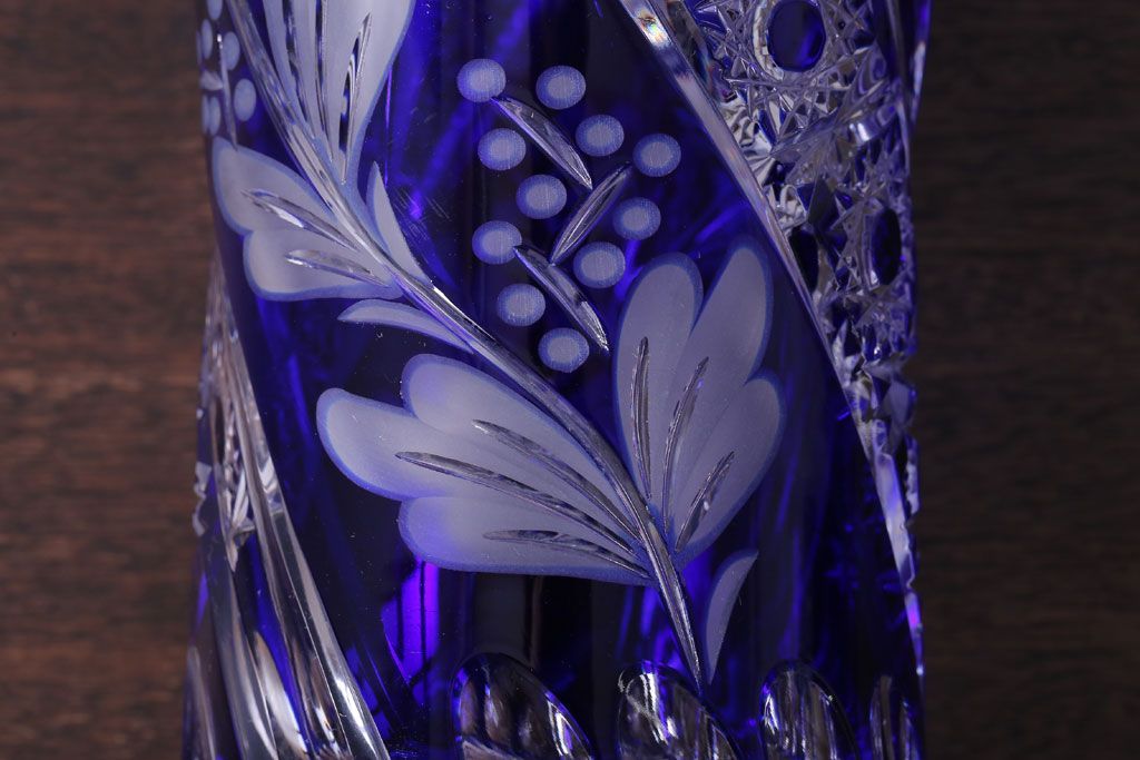 SACHSEN CRYSTAL ザクセンクリスタル花瓶 公式】アンティーク家具ラフジュ工房商品詳細ページアンティーク