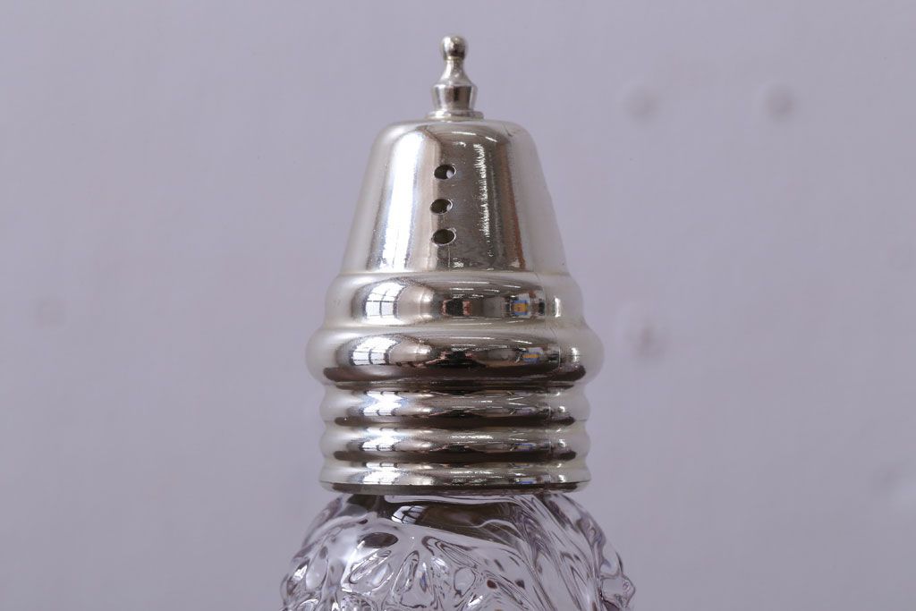 アンティーク雑貨　ビンテージ　西ドイツ　BLEI クリスタルガラス　パウダーボトル2本セット