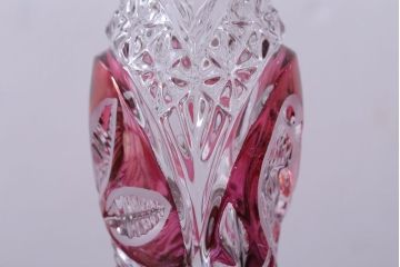 アンティーク雑貨　ビンテージ　西ドイツ　BLEI クリスタルガラス　パウダーボトル2本セット