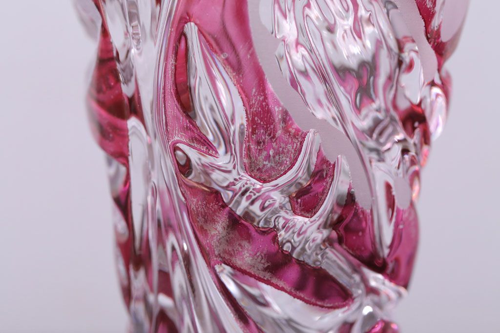 アンティーク雑貨　ビンテージ　西ドイツ　BLEI クリスタルガラス　パウダーボトル2本セット