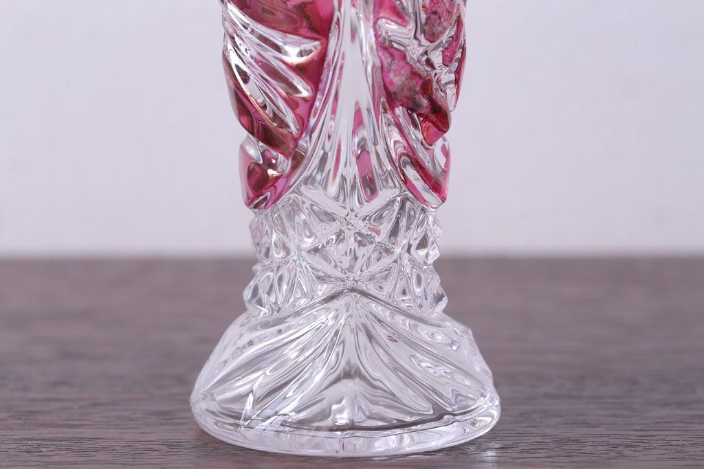 アンティーク雑貨　ビンテージ　西ドイツ　BLEI クリスタルガラス　パウダーボトル2本セット