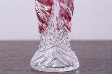 アンティーク雑貨　ビンテージ　西ドイツ　BLEI クリスタルガラス　パウダーボトル2本セット