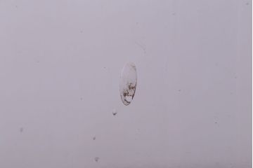 アンティーク雑貨　昭和レトロ　蓋付きのアンティークガラス瓶(ビン)(3)