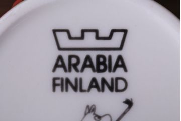アンティーク雑貨　北欧ビンテージ　アラビア(ARABIA) ムーミン　マグ(ムーミン・フローレン・ミー・パパ・ママ)