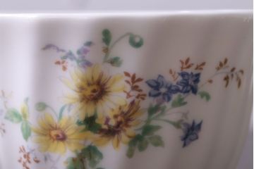 中古 イギリス ROYAL DOULTON(ロイヤルドルトン)　アルカディア　デミタスカップ&ソーサー3客(洋食器)