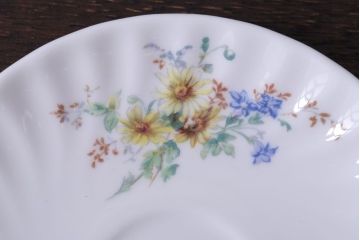 中古 イギリス ROYAL DOULTON(ロイヤルドルトン)　アルカディア　デミタスカップ&ソーサー3客(洋食器)