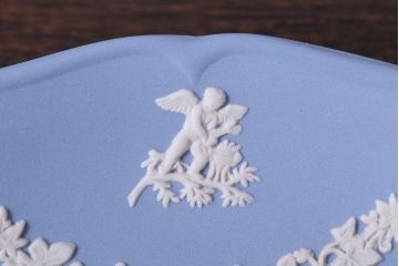 アンティーク雑貨　中古 イギリス Wedgwood(ウェッジウッド) ジャスパー 2000年イヤープレート