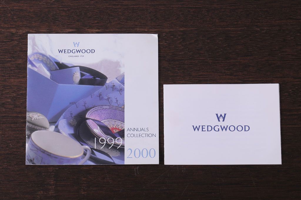 アンティーク雑貨　中古 イギリス Wedgwood(ウェッジウッド) ジャスパー 2000年イヤープレート