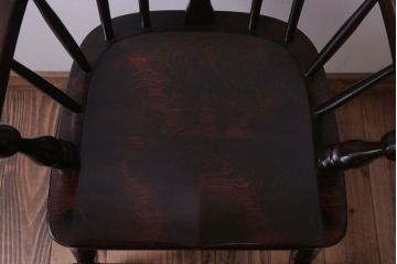 中古　松本民芸家具　小供用　ウィンザーチェア(こども用椅子、ウインザーチェア)