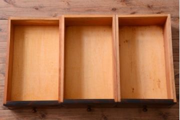 中古　松本民芸家具　M型両袖机(定価51万円)