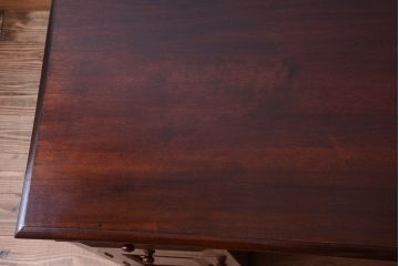 中古　松本民芸家具　M型両袖机(定価51万円)