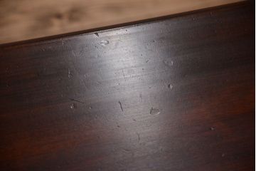 中古　松本民芸家具　M型両袖机(定価51万円)