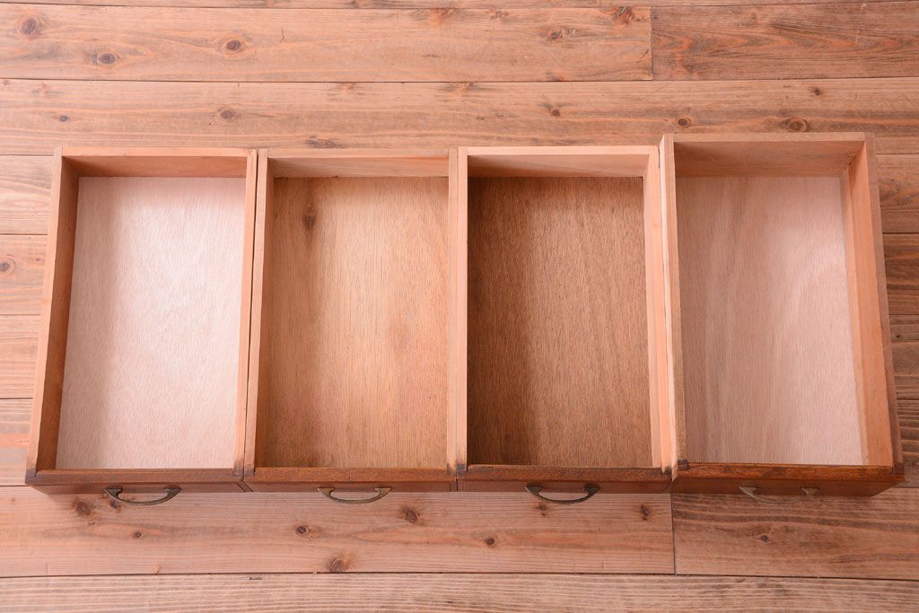 アンティーク家具　和製アンティーク　古い木の上品な片袖机