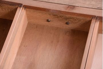 アンティーク家具　和製アンティーク　古い木の上品な片袖机