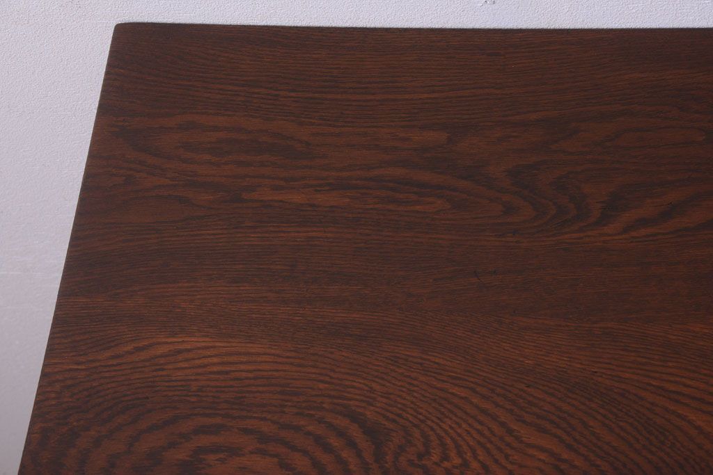 アンティーク家具　和製アンティーク　古い木の上品な片袖机