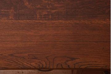 アンティーク家具　和製アンティーク　古い木の上品な片袖机