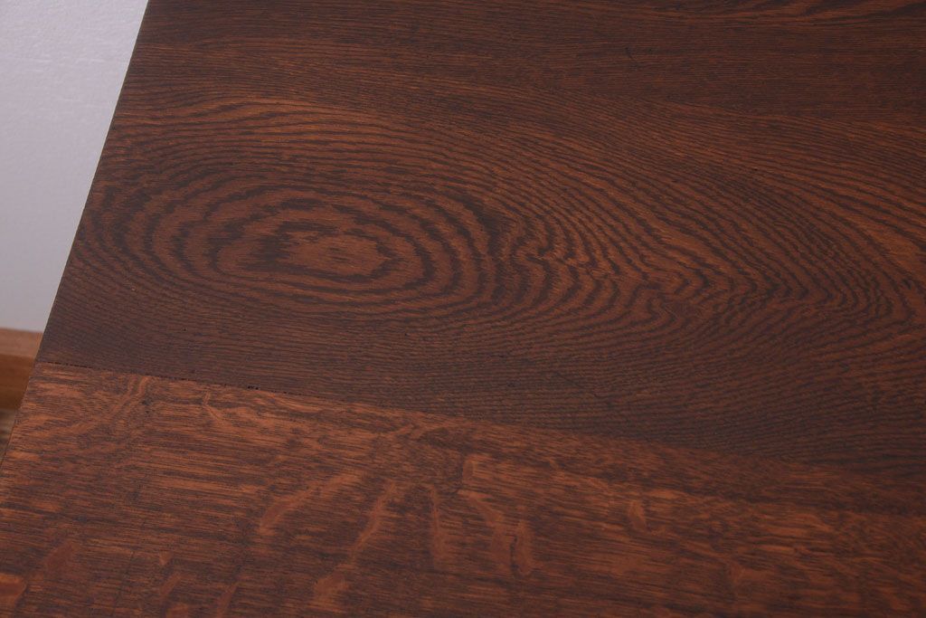 アンティーク家具　和製アンティーク　古い木の上品な片袖机