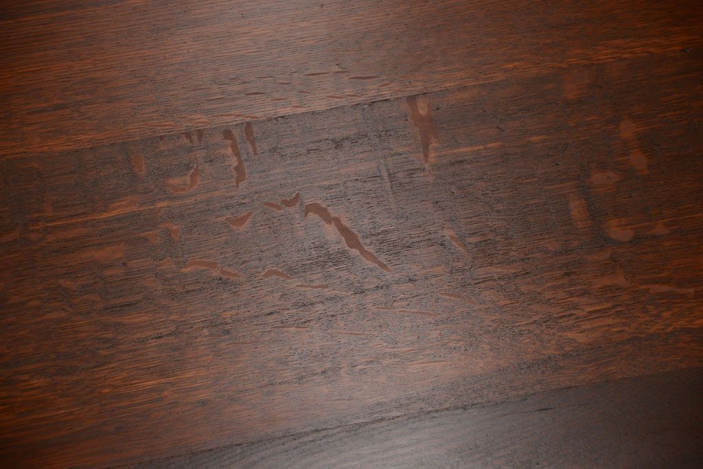 アンティーク家具　和製アンティーク　古い木の上品な片袖机