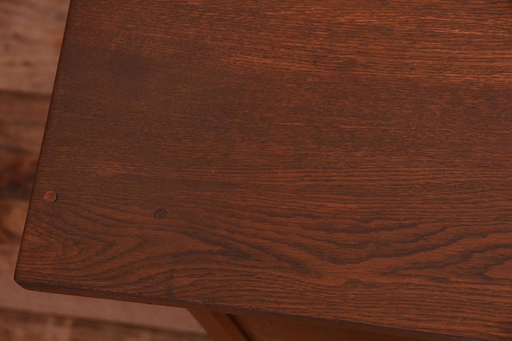 アンティーク家具　和製アンティーク　古い木の上品な片袖机