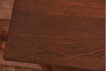 アンティーク家具　和製アンティーク　古い木の上品な片袖机