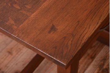 アンティーク家具　和製アンティーク　古い木の上品な片袖机