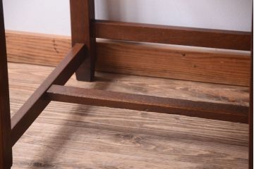 アンティーク家具　和製アンティーク　古い木の上品な片袖机