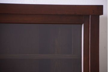 アンティーク家具　古民具・骨董　明治〜大正　檜材のアンティーク重ね戸棚(収納棚)