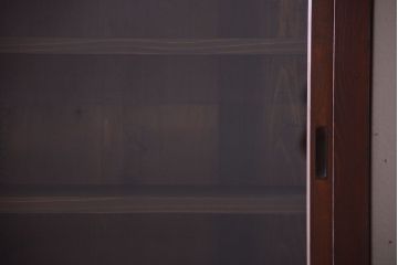 アンティーク家具　古民具・骨董　明治〜大正　檜材のアンティーク重ね戸棚(収納棚)