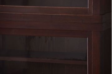 アンティーク家具　古民具・骨董　明治〜大正　檜材のアンティーク重ね戸棚(収納棚)