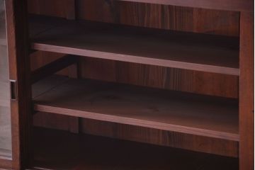 アンティーク家具　古民具・骨董　明治〜大正　檜材のアンティーク重ね戸棚(収納棚)