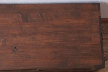 アンティーク家具　古民具・骨董　明治〜大正　古い木製の箪笥ローボード