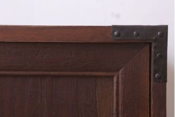 アンティーク家具　古民具・骨董　明治〜大正　古い木製の箪笥ローボード