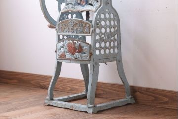 アンティーク雑貨　昭和レトロ　手動かき氷機　ふくらく号