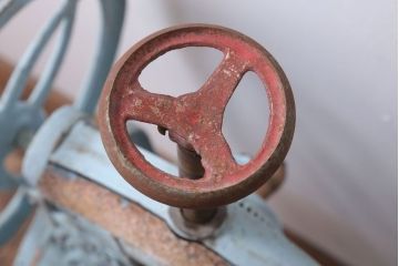 アンティーク雑貨　昭和レトロ　手動かき氷機　ふくらく号