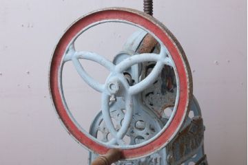 アンティーク雑貨　昭和レトロ　手動かき氷機　ふくらく号