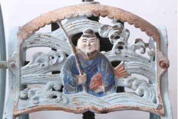 アンティーク雑貨　昭和レトロ　手動かき氷機　ふくらく号